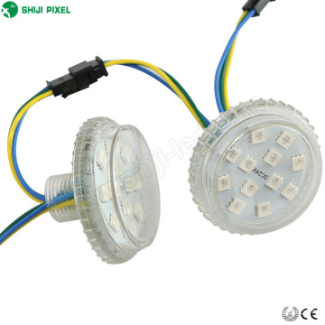 24VDC 12LEDs programmierbares 50mm UCS1903 rgb ws2811 führte Pixelpunktlicht